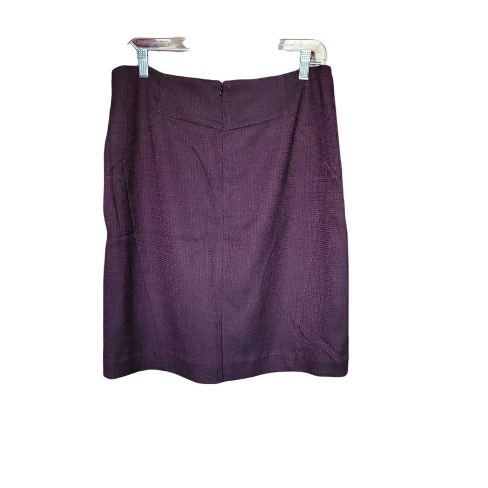Nwt plum suit with skirt